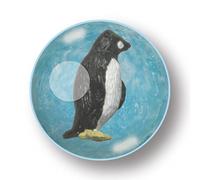 Mega Bounce - Penguin from Deluxebase. A large bouncy ball with an animal figurine inside, a great toy for kids
