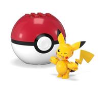 MEGA Pokémon Construction Toy Pokémon Evergreen Pikachu Ball for Kids Ages 6 and Up