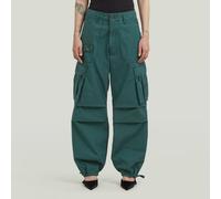Mega Cargo Pants - Dark blue - Women 32
