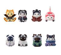 Mega Cat Project Naruto Shippuden Nyaruto! War Begins! Fourth Shinobi World War [resale] (box) Approx. 30mm Pvc Painted Finished Figure