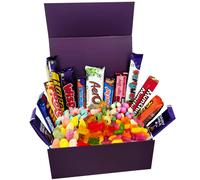 Mega Chocolate and Sweets Hamper - Delicious Chocolate Bars Presented Well in Magnetic Gift Box | Excellent Birthday Gift with Pick n Mix Sweets