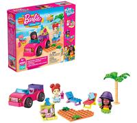 Mega Construx Barbie Convertible Beach Adventure Building Toys for Kids