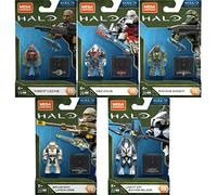 Mega Construx Halo Heroes Series 15 Complete Set of 5 Buildable Action Figures