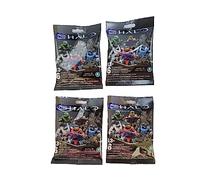 Mega Construx Halo Infinite Series 5 Mini Figures - Pack of 4 Blind-Bag Spartans | Collectible 2″ Buildable Figures | Ages 13+