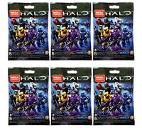 Mega Construx Halo Universe Series 1 Blind Bag Mini Figures Bundle Complete Set of 6