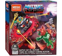 Mega Construx Masters of The Universe - Childrens Building Skull Kit - (Battle Cat Vs. Roton)