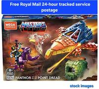 Mega Construx Masters of The Universe Panthor at Point Dread, 8 years and up, 557 pieces