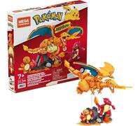 Mega Construx Pokémon Charmander Evolution Action Figure Building Toys for Kids