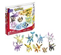 MEGA Construx Pokemon Every Eevee Evolution 470-Piece Building Set