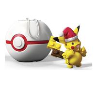 Mega Construx Pokemon Santa Pikachu Building Set