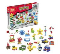 MEGA Pokémon Building Toys Set, Holiday Calendar with 202 Pieces, 2 Poseable Characters and Accessories, for Kids, GYG99