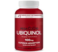 Mega CoQ10 Ubiequinol 100mg Softgels, Supperior Absorption, Dietary Supplement - 60 Count