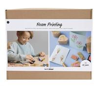 Mega Craft Mix - Gel Printing - Gel Plate, Stencils, Stamp, Roller - 1 Pack