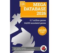 Mega Database 2026: ChessBase Datenbank mit 11,7 Millionen Schachpartien, ca. 114.000 kommentiert