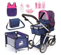 Reig Musicales Set Mega Combi Doll Cart 69.98x54.99x34.98 Cm Pink