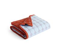 Mega Dot Organic Bedspread 195x245 Light Blue