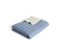 Mega Dot Organic Bedspread 235x245 Dusty Blue