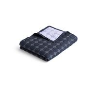 Mega Dot Organic Bedspread 235x245 Midnight Blue