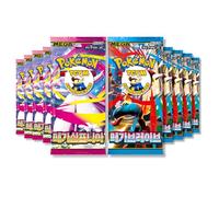 Mega Evolution Mega Brave and Mega Symphonia Korean Pokemon 10 Pack Bundle | That Chunky Yellow Mouse Authenticated | Korean Pokemon Cards | 5 Packs of Each | Pokémon TCG