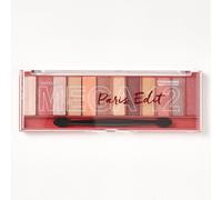 Mega Eyeshadow Palette - 12 Pigmented, Long Lasting, Easy to Apply and Blendable Shades for the Perfect Day to Evening Looks - 18g (Paris)