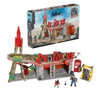 MEGA Fallout Red Rocket Truck Stop Building Blocks Brick Set 824pcs (HXT00)