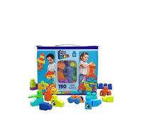Mega First Builders Bigger Building Bag With 150 Big Building Blocks One Colour