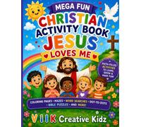 Mega Fun Christian Activity Book: Jesus Loves Me