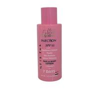 Mega Glow Egyptian Injection Face & Body Lotion SPF50 400ML - with Vitamin C, 7 days action