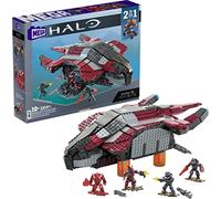 MEGA HALO Banished Phantom Aircraft HALO Infinite Construction Set, Building Toys for Boys, ages 8+