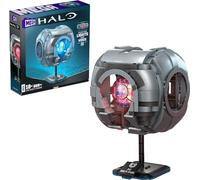 MEGA Halo Model Replica Construction Toy, 343 Guilty Sparks with 609 Pieces, Lights and Sounds, Construction and Display Set for Collectors, Gift Ideas for Adults