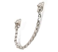 MEGA HANDLES - Transom Door Chain 12" I Transom Door Lock I Window Locks I Door Chain Lock I Heavy Duty Design I Fits All Standard Door and Window Sizes - Polished Chrome