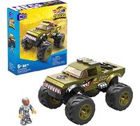 Mega Hot Wheels V8 Bomber Monster Truck Building Set with 86 Pieces