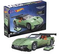 MEGA Hot Wheels Aston Martin Vulcan Vehicle Building Toy 986pcs 10+ HMY97