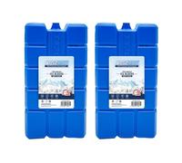 Mega Ice Blocks 750ml x2- Coolant that simply stays frozen for longer - 16+ Hrs Chilled - Beverages Done Right For Longer - THE BIG DADDY IN ICE BLOCKS