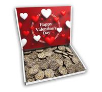 Mega Jazzies Happy Valentines Day Sweets Gift Box Hamper (RED VALENTINES FRONT)
