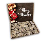 Mega Jazzies Merry Christmas Sweets Gift Box Hamper (Christmas Kraft)