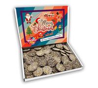 Mega Jazzies Merry Christmas Sweets Gift Box Hamper (RETRO CHRISTMAS FRONT)