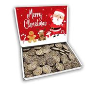 Mega Jazzies Merry Christmas Sweets Gift Box Hamper (SANTA RED FRONT)