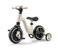 Mega_Jumble 2-in-1 Kids Balance Bike with Pedals - Convertible Toddler Training Bicycle, Adjustable Seat & Handlebars, Lightweight Toddler Bike for Boys & Girls Age 2-5, with Anti-Slip Wheels (Black)