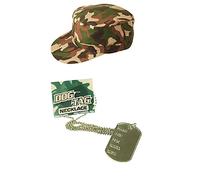 Mega_JumbleSale® Army Combat Military Unisex G.I Jane Fancy Dress Costume Accessory For Cosplay, Book Week/Day, Hen/Stag Night