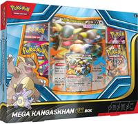 Pokémon TCG: Mega Kangaskhan ex Box (1 Foil Promo Card, 1 Oversize Lenticular Promo Card & 4 Booster Packs)