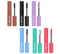 Mega Lash Water Resistant Mascara - Vegan, Intense Volume And A Fanned Out Effec, Smudge-Proof, Lash Building Formula For Volume Glam Lashes, Smudge-Resistant And Long-Wearing Formula for Up To (6Pc)