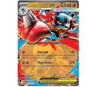 Mega Lucario ex 077/132 Double Rare Pokemon Card | Mega Evolution Base Set | ME01 | Titan Authenticated