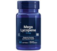 Mega Lycopene 15mg per Softgel, Food Supplement - 90 Count per Bottle