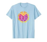 MEGA Man Battle Network Navimark (ROLL) T-Shirt, Men, Baby Blue, Large