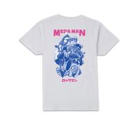 Mega Man Montage Unisex T-Shirt - White - 5XL