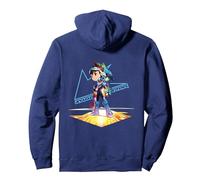Mega Man Star Force Legacy Collection Pullover Hoodie, Adult Unisex, Navy Blue, XX-Large