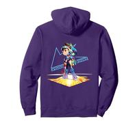 Mega Man Star Force Legacy Collection Pullover Hoodie, Adult Unisex, Purple, Large