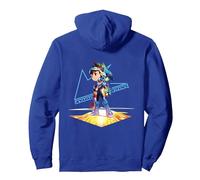 Mega Man Star Force Legacy Collection Pullover Hoodie, Adult Unisex, Royal Blue, Medium