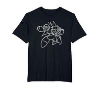MEGA Man VS. ProtoMan (A) T-Shirt, Men's Big and Tall, Black, 3X Tall